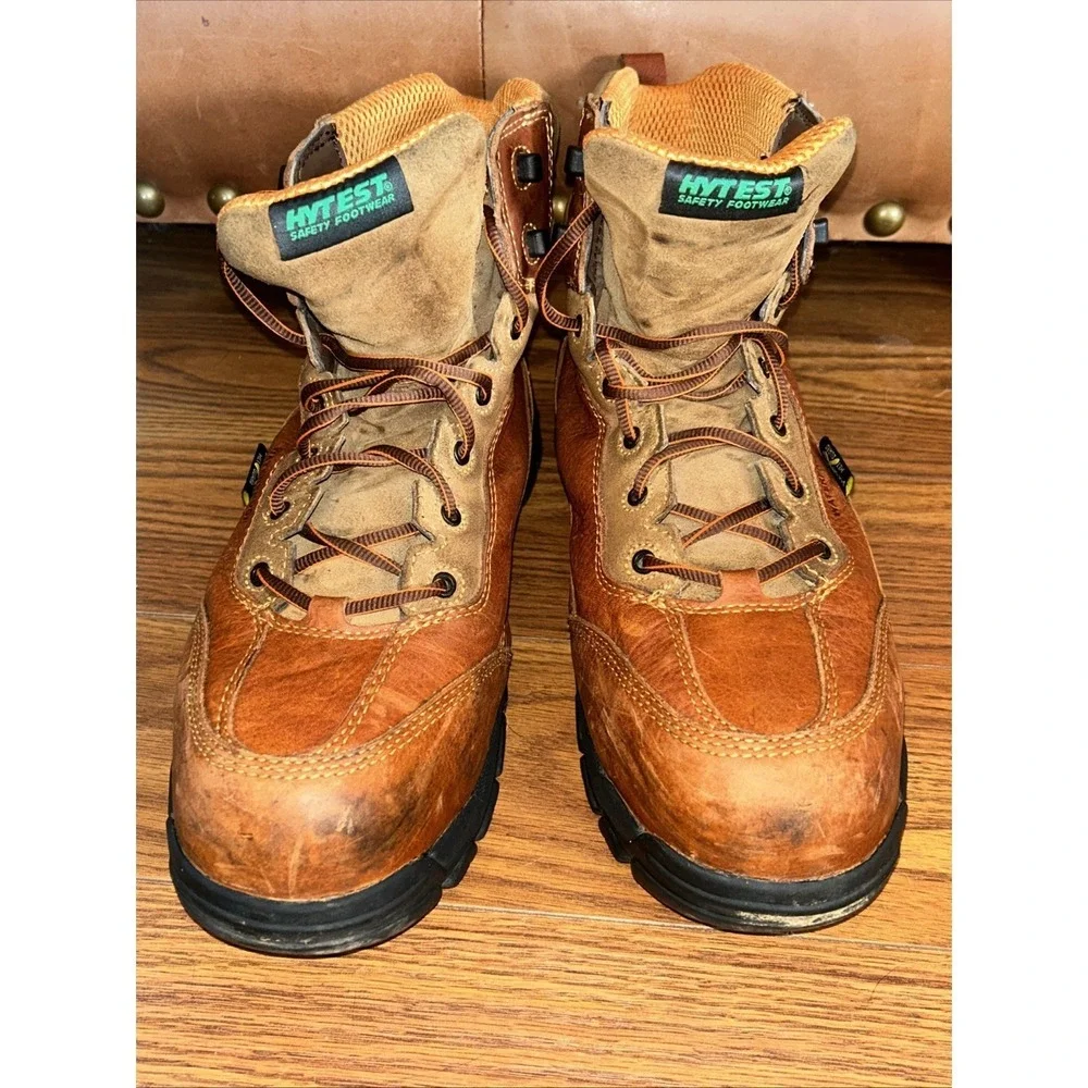 Hytest Boots Mens 14 M Brown 6